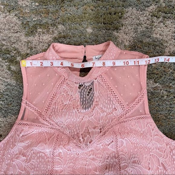 Pink Lace Tunic Dress Size Large NWOT - Picture 11 of 11